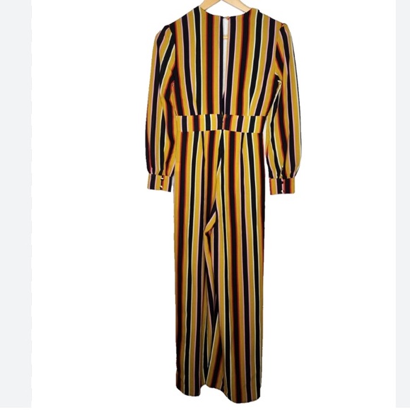 Women’s jump suit, romper multi colors, size large, used $20.00 - Picture 1 of 3